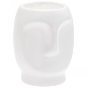 DESIRE FACE CANDLE WHITE